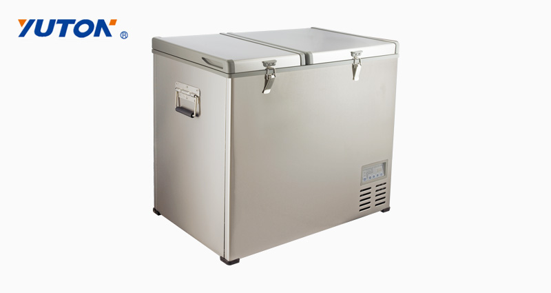 یخچال قابل حمل YT-B-120D 50L / 68L قابل اطمینان DC 12 / 24V